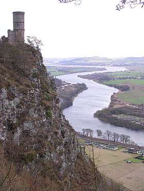 A river winds through the countryside