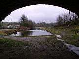 Lancaster Canal Sellet Hall. The end of the open water on this stretch of the Canal.