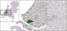 Location of Nissewaard