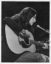 Lotti Golden performing, Nashville, Tenn., 1971 text