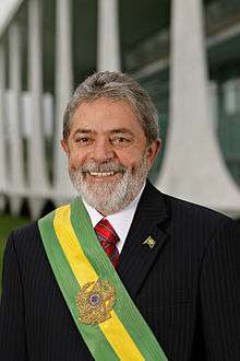 Portrait of Luiz Inácio Lula da Silva