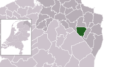 Location of Veendam