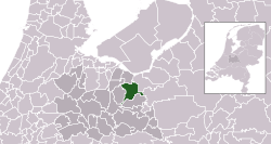 Location of Amersfoort