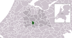 Location of Nieuwegein