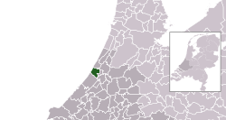 Location of Katwijk