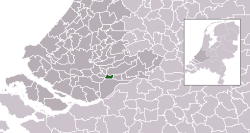 Location of Papendrecht