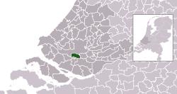 Location of Albrandswaard