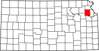 State map highlighting Jefferson County