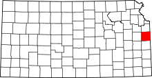 State map highlighting Miami County