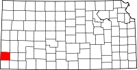 State map highlighting Stanton County