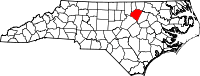 State map highlighting Franklin County