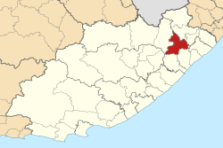 Location in the Eastern Cape