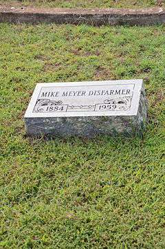 Mike Meyer Disfarmer Gravesite