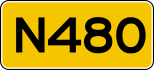 Provincial highway 480 shield}}