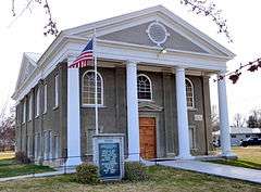 Photograph of the New Plymouth Congregational Church