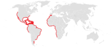 Distribution map