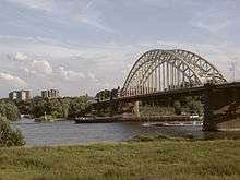 Bridge over the Waal at Nijmegen