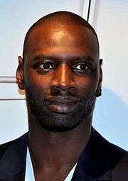 Omar Sy during 'Prix Lumières' festival in 2012.