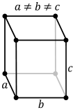 Orthorhombic crystal structure for gallium