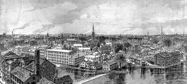 Pawtucket in 1886