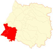 Location in the Maule Region