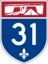 Autoroute 31 shield