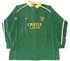 South Africa 2002 season jersey made by Nike and sponsored by Castle