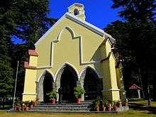 Front view of the St. Paul's Church