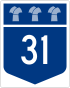 Saskatchewan Highway 31 shield