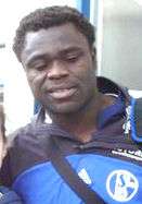 Gerald Asamoah with Schalke 04