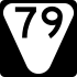 State Route 79 secondary marker