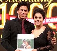 Shah Rukh Khan hugs Kajol