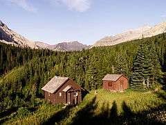 Slide Lake-Otatso Creek Patrol Cabin and Woodshed