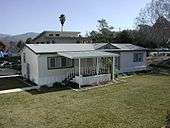 Saint Anne's parish rectory in 2008 facing Foothill, Blvd.