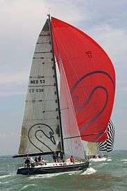 Swan 53 Silveren Swan NED53 at the 2011 Swan Europeans in Cowes (GBR) held by the Royal Yacht Squadron