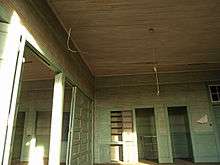 Inside a Rosenwald School.