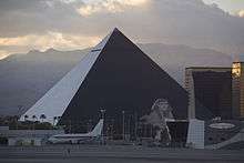 View from McCarran International Airport