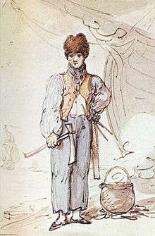 Rowlandson: Naval carpenter, 1799