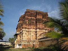 unfinished gateway tower of a temple