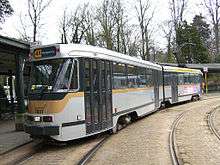 PCC 7801 at Tervuren Station, 2001.