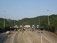 Tunnel entrance near Kwun Tong