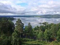 image of a lake near Vilhelmina