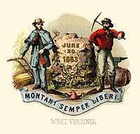 West Virginia state coat of arms