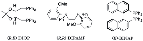 Three chemical diagrams