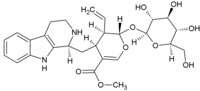 Structure of strictosidine